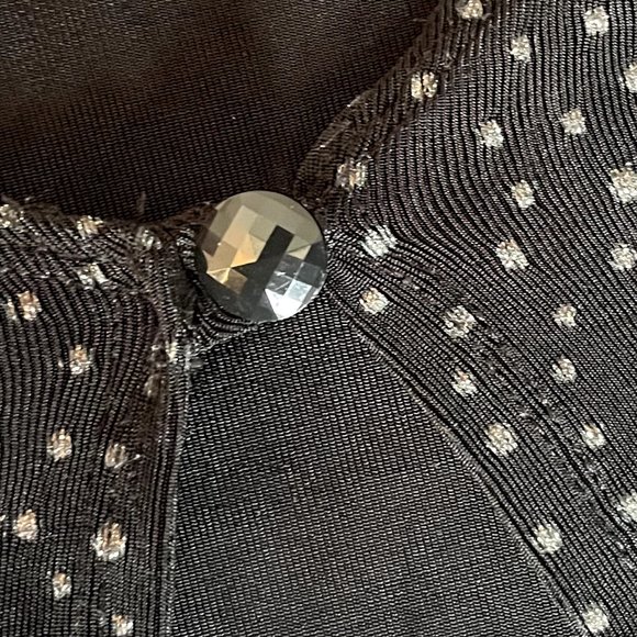 Lindor, black sparkle cardigan - Picture 4 of 6